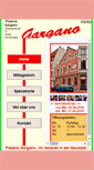 Mobile Screenshot of pizzeria-gargano.de