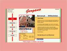 Tablet Screenshot of pizzeria-gargano.de