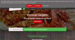 Desktop Screenshot of pizzeria-gargano.cz